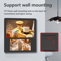 Nueva Tableta Android 11 de 8"+13.3" con Doble Pantalla, Montaje en Pared, 1080P, 2GB/16GB, Procesador Rockchip RK3568 de Cuatro Núcleos, Wi-Fi, para Uso Comercial