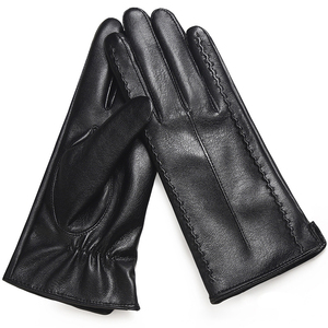 <span class=keywords><strong>Gants</strong></span> à écran tactile à motif <span class=keywords><strong>de</strong></span> fleurs Great Wall pour femmes Hiver Cyclisme et <span class=keywords><strong>conduite</strong></span> en <span class=keywords><strong>cuir</strong></span> PU chaud pour un usage quotidien - Product Image 1