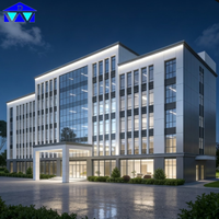 Immeubles hôteliers multi-étages en structure acier, conçus en 3D BIM, clés en main, appartements de villégiature