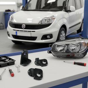 Nuevo Kit de Reparación de Faros Valea (3 Piezas) Lado Derecho para Fiat Doblo OEM 51805934 - Product Image 3