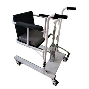 Chaise de transfert Top Fashion 180 degrés <span class=keywords><strong>fauteuil</strong></span> <span class=keywords><strong>roulant</strong></span> ouvert levage hydraulique aides infirmières chevet commode Patient ascenseur acier au carbone - Product Image 1