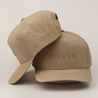 Gorras de Golf y Béisbol Personalizadas al por Mayor, de Alta Calidad, Impermeables, de Poliéster, con Logotipo Personalizado, Perforadas con Láser