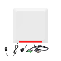 Lecteur RFID UHF longue portée CHAFON CF8D1 avec antenne 12DBI, Wiegand, 4G sans fil, GPS, contrôle d'accès, ISO 18000-6C, en aluminium