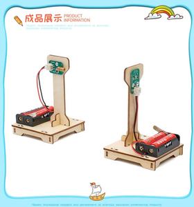 Alarme infrarouge 3D Puzzles <span class=keywords><strong>Expérience</strong></span> <span class=keywords><strong>scientifique</strong></span> DIY Artisanat Jouet en bois DIY Infrarouge Alarme Puzzle pour les tout-petits Filles Enfants <span class=keywords><strong>Préscolaire</strong></span> - Product Image 4