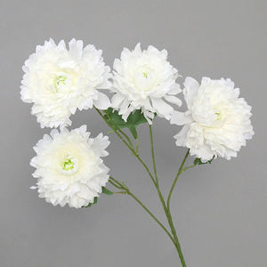 Guirnalda de flores de loto de seda blanca personalizada, camino de mesa, boda realista, decoración del hogar para graduación, Halloween, Día de San Valentín, nuevo - Product Image 1