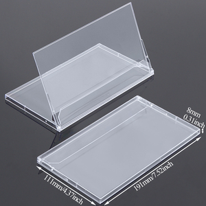 SUNSHING 7.5inch Display Plastic Table <b>Stand</b> Calender Acrylic Poster Brochure <b>Stand</b> PS Landscape Jewel Case Desktop Calendar - Product Image 1