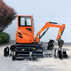 Envío Gratis, Mini Excavadora con Motor CE EURO 5 EPA, Excavadora de 1, 2 y 3.5 Toneladas, Precios de Mini Excavadoras de Buena Calidad, Hidráulica - Product Image 2