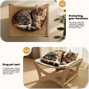 Cama Elevada para Mascotas con Escaleras y Rampa para el Salón o Ventana, Camas para Perros y Otras Mascotas - Product Image 4