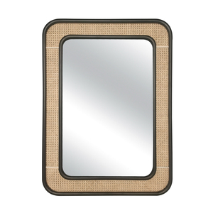 Miroirs décoratifs <span class=keywords><strong>en</strong></span> <span class=keywords><strong>rotin</strong></span> fait à la main, vente <span class=keywords><strong>en</strong></span> gros, bon marché, décoration de maison, meubles, <span class=keywords><strong>miroir</strong></span> de décoration murale - Product Image 5