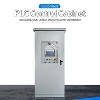 Armoire de commande PLC à écran tactile pour variateur de fréquence à usage industriel, courant nominal 380V 32A