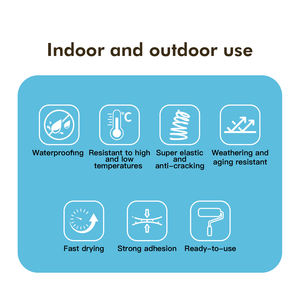 Adhésif imperméable à l'eau <span class=keywords><strong>de</strong></span> fuite <span class=keywords><strong>de</strong></span> réparation transparent d'agent imperméable invisible pour des toits, <span class=keywords><strong>salle</strong></span> <span class=keywords><strong>de</strong></span> bains, <span class=keywords><strong>douche</strong></span>, revêtement imperméable 500g - Product Image 4