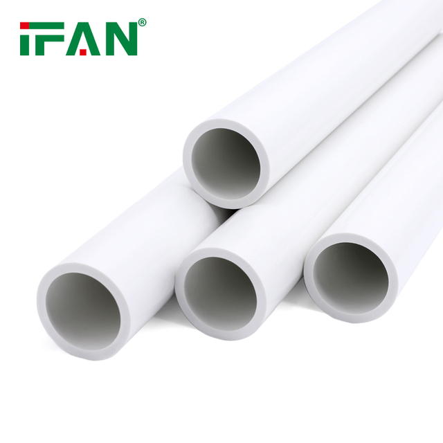IFAN Hot Selling 20-250mm Plastic Plumbing Water Pipe White PN10 High Pressure UPVC Pipes