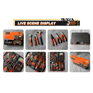 102 Stück Holz bearbeitung Elektriker Handbuch Hardware Toolbox <span class=keywords><strong>Set</strong></span> Geschenkset Heimgebrauch Hardware Kit Wartung Handwerkzeuge Kit - Product Image 5