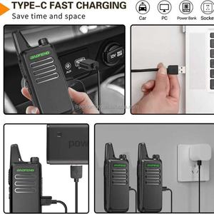 Baofeng BF-T20 Full Set Handheld <b>Walkie</b>-<b>talkie</b> 2026 New Model with Connected Charger 16channel 6 Set Black 110v 16 UHF 12 Months - Product Image 5