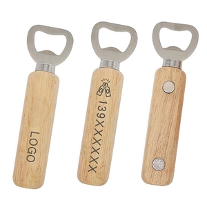 Hxy <span class=keywords><strong>2025</strong></span> Tùy Chỉnh Trống Thanh Lưỡi Dễ Dàng Mở Gỗ Mở Chai Với Kim Loại Từ Tay Cầm Bằng Gỗ Cho Nhà Hàng Sử Dụng - Product Image 1