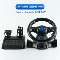 Volant de jeu de haute qualité 3 en 1/4 en 1 pour PC/P2/P3/Xbox 360