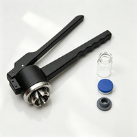 Ouvre-bouteille manuel de haute qualité 20 mm, sertisseur et décrimpeur de flacons, machine de fermeture de flacons à capuchon rabattable