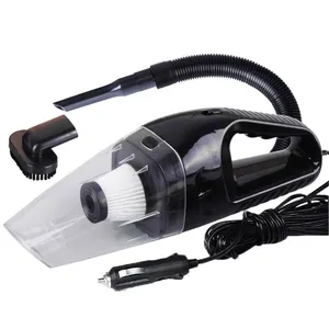 Car Vacuum Cleaner Portable Handheld Vacuum Black 12V 120W DC Cleaner Wet Dry Dual Use Car Vacuum