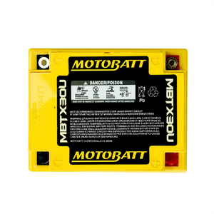 แบตเตอรี่มอเตอร์ไซค์ Motobatt รุ่น MBTX30U 12V 32Ah AGM ไม่ต้องบำรุงรักษา - Product Image 3
