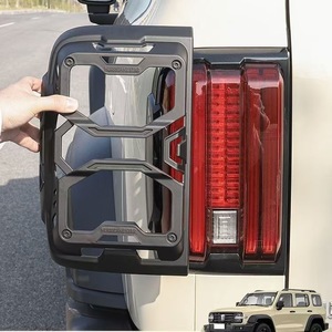 Cache-feux arrière ABS noir mat, protection anti-rayures pour feux arrière, installation facile sans perçage, pour BYD Denza B5 Leopard 5 Factory - Product Image 5