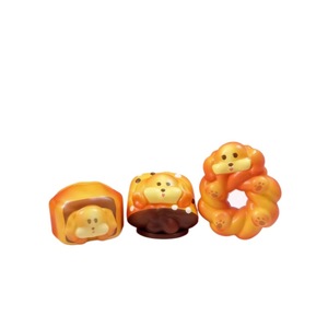 Juguetes de peluche de perro de pan para niños de 2 a 4 años, juguete unisex para aliviar el estrés - Product Image 5