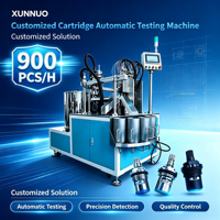Noyau de valve céramique sanitaire haute efficacité 900 PCS/H avec moteur et unité de commande, garantie 1 an pour machine équipée d'un PLC