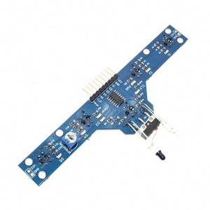 Módulo de seguimiento de cinco vías para electrónica inteligente, sensor de seguimiento con 5 funciones para enviar rutinas TCRT5000 - Product Image 3