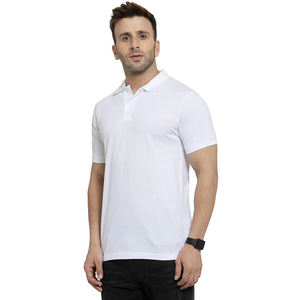 Polo en coton premium 240 GSM, toucher doux, tissu épais, coupe classique, style décontracté chic, fabrication OEM, marque privée, vêtements pour hommes - Product Image 5