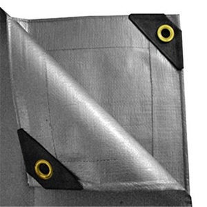 Bâche de camion en gros, bâches robustes en PE argenté imperméables - Product Image 6
