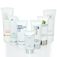 Étiquettes personnalisées de luxe, 70ml, 20 pièces, crème BB CC, tube stratifié en plastique, sans air, produit cosmétique