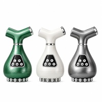 Brosse de massage électrique sans fil à piles au lithium alimentée par USB, outil Gua Sha multifonctionnel, soin automatique du corps à domicile