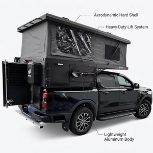 Camper de pick-up sur mesure OEM d'usine, coque de camping escamotable, étanche, pour expéditions tout-terrain 4x4 - Product Image 5