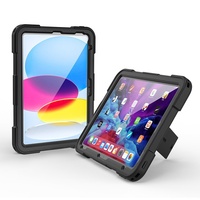 Étui de protection antichoc étanche en TPU pour tablette Apple iPad étui étanche A16 11ème génération avec béquille