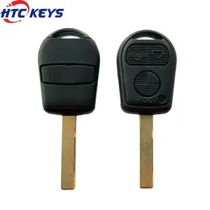 Sostituzione auto 3 pulsanti smart remote Car key shell case per B-MW E31 E32 E34 E36 E38 E39 E46 Z3 Key