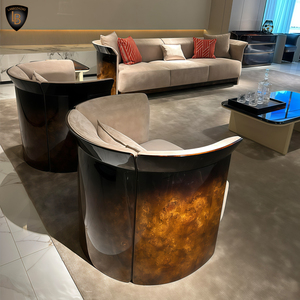 <strong>Italy</strong> Style Modern Three-Seater TV Sectional Sofa Set Latest Minimalist Design Genuine <strong>Leather</strong> for Home Hotel Living Room - Product Image 3