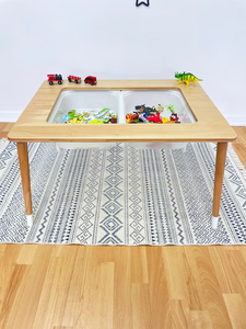 ชุดโต๊ะและเก้าอี้เด็กเล็กแบบมอนเตสซอรี่ - Product Image 4