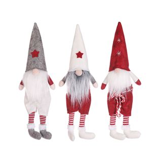 Figuras Decorativas Festivas para el Hogar y Adornos de Gnomos, Decoraciones Navideñas: Muñecos de Santa Claus, Muñecos de Niño sin Rostro - Product Image 5