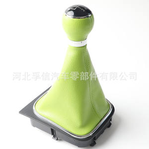 Pommeau de levier de vitesse en PU vert pour Volkswagen Golf Sagitar, transmission manuelle - Product Image 2
