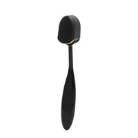 Meilleur OEM de brosse à dents simple faite à la main synthétique noire de brosse de maquillage