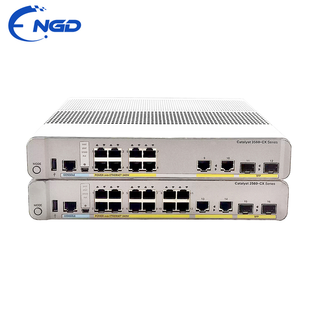 8 Port Gigabit PoE+ Switch Layer 2 Managed 124W PoE Budget 2 SFP Uplink Fully Tested Used Original WS-C2960CX-8PC-L
