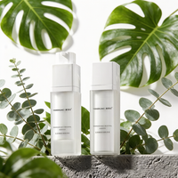 Flacon Airless Classique Luxe Givré avec Pompe Rotative Personnalisable 30ml pour Sérum, Lotion et Essence de Soin – Écologique
