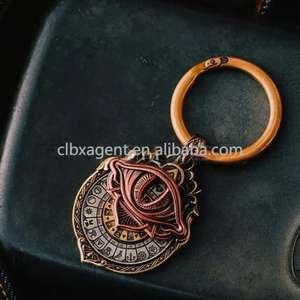 Collier tendance en alliage <span class=keywords><strong>de</strong></span> zinc plaqué or avec pendentif œil <span class=keywords><strong>de</strong></span> divination et zircon, chaîne à maillons, pour <span class=keywords><strong>la</strong></span> divination <span class=keywords><strong>de</strong></span> votre <span class=keywords><strong>destin</strong></span> - Product Image 6