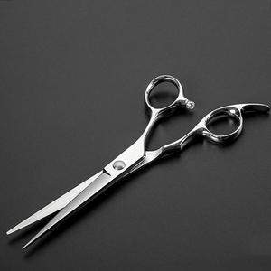 Premium 6.5 pouces ciseaux de coiffure rasoir tranchant lame en acier inoxydable beauté outil de coupe de cheveux - Product Image 5