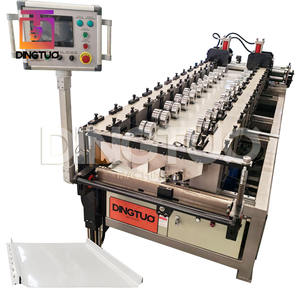 เครื่องม้วนแผ่นเล็บแบบยืนอัตโนมัติเครื่องขึ้นรูปตัวก่อนตัดโคนสำหรับหลังคาสภาพใหม่พร้อมส่วนประกอบหลักแบริ่งมอเตอร์ - Product Image 2