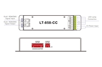 Decodificador DMX/RDM de Corriente Constante de 4 Canales LTECH, Controlador de Lámparas y Faroles LED DIM/CT/RGB/RGBW