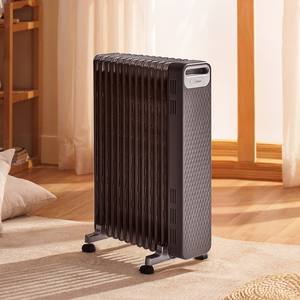 Radiateur à huile Midea, surface de chauffage de 25 m², chauffage électrique à température constante pour chambre et salon - Product Image 3