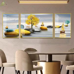 Hermosas Pinturas para Sala de Estar, Cuadros Enmarcados para Sala de Estar, Diseño de Pinturas para Sala de Estar en Venta - Product Image 5