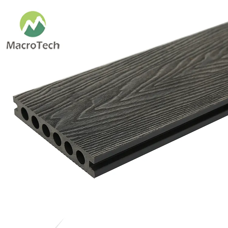 Outdoor flooring wood plastic material stone composite board timber decking patio tiles
