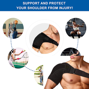 Tùy Chỉnh Thể Thao An Toàn Neoprene Vai Hỗ Trợ Cho Rách Rotator Cuff Tập Thể Dục Vai Bảo Vệ Vai Có Thể Điều Chỉnh Cú Đúp - Product Image 6