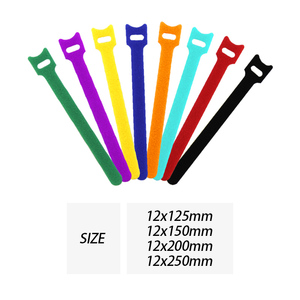 Bán buôn thân thiện với môi không thấm nước Back-to-Back Nylon móc vòng lặp quan hệ cáp cho văn phòng nhà lớp học giày quần áo lưu trữ - Product Image 5